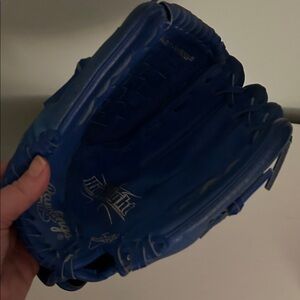 Rawlings Blue Youth Baseball Glove